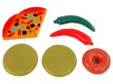 LEAN Toys Zestaw Produktów Spożywczych 30 szt. Frytki Owoce.