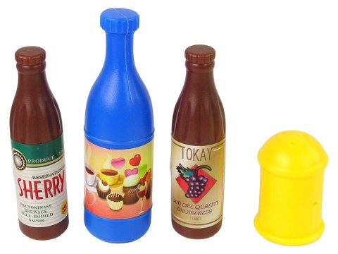 LEAN Toys Zestaw Produktów Spożywczych 30 szt. Frytki Owoce. LEAN Toys Zestaw Produktów Spożywczych 30 szt. Frytki Owoce.