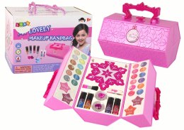 LEAN Toys Zestaw Torba Do Makijażu Różowy Cienie do Powiek.