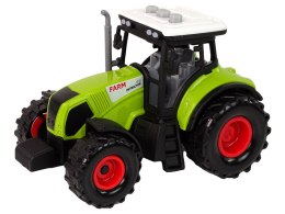LEAN Toys Zestaw Traktor z Maszynami Przyczepa Cysterna Dźwięki LED