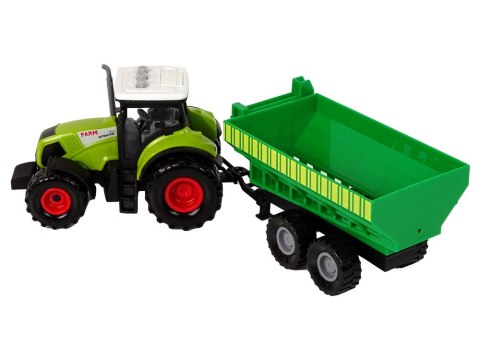LEAN Toys Zestaw Traktor z Maszynami Przyczepa Cysterna Dźwięki LED LEAN Toys Zestaw Traktor z Maszynami Przyczepa Cysterna Dźwięki LED