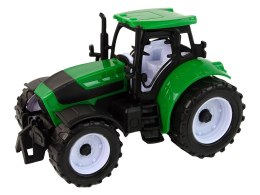 LEAN Toys Zestaw Traktorów Rolniczych Farma 3 Sztuki Kolorowe