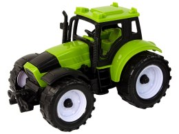 LEAN Toys Zestaw Traktorów Rolniczych Farma 4 Sztuki Kolorowe