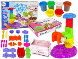 LEAN Toys Zestaw do Ciastoliny Słodkości Ciastka Lody Na Patyku