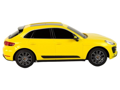 Rastar Auto R/C Porsche Macan Turbo 1:24 Rastar Żółty Rastar Auto R/C Porsche Macan Turbo 1:24 Rastar Żółty