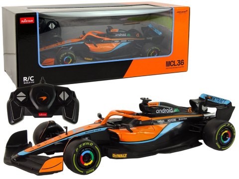 Rastar Auto R/C Wyścigówka McLaren F1 1:18 Pomarańczowy Rastar Auto R/C Wyścigówka McLaren F1 1:18 Pomarańczowy