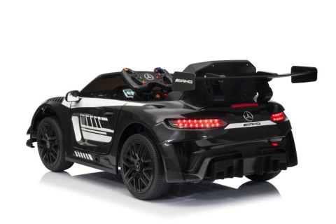 LEAN CARS Auto Na Akumulator Mercedes AMG GT3 Czarny LEAN CARS Auto Na Akumulator Mercedes AMG GT3 Czarny