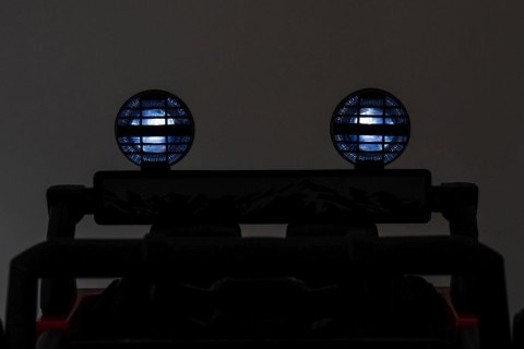 LEAN CARS Auto Na Akumulator Toyota FJ Czerwone 4x4