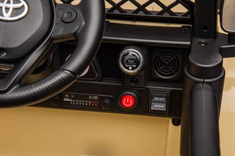 LEAN CARS Auto Na Akumulator Toyota FJ Khaki 4x4 LEAN CARS Auto Na Akumulator Toyota FJ Khaki 4x4