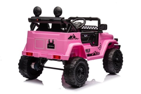 LEAN CARS Auto Na Akumulator Toyota FJ Różowe 4x4 LEAN CARS Auto Na Akumulator Toyota FJ Różowe 4x4