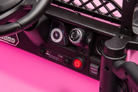 LEAN CARS Auto Na Akumulator Toyota FJ Różowe 4x4 LEAN CARS Auto Na Akumulator Toyota FJ Różowe 4x4