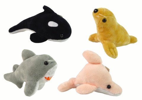 LEAN TOYS Mini Pluszak Zwierzęta Morskie 4 Modele LEAN TOYS Mini Pluszak Zwierzęta Morskie 4 Modele