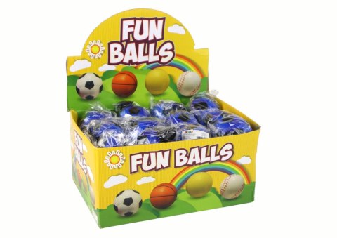 LEAN TOYS Piłka Nożna PU Na Gumce Jojo Do Odbijania 6 cm Niebieska LEAN TOYS Piłka Nożna PU Na Gumce Jojo Do Odbijania 6 cm Niebieska