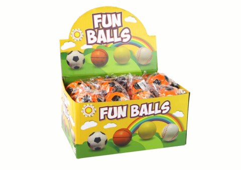 LEAN TOYS Piłka Nożna PU Na Gumce Jojo Do Odbijania 6 cm Pomarańczowa LEAN TOYS Piłka Nożna PU Na Gumce Jojo Do Odbijania 6 cm Pomarańczowa