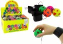 LEAN TOYS Piłka PU Na Gumce 6 cm 4 Kolory Serca