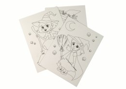 LEAN TOYS Zdrapywanka Kolorowanka Dla Dzieci Magia Czarownica