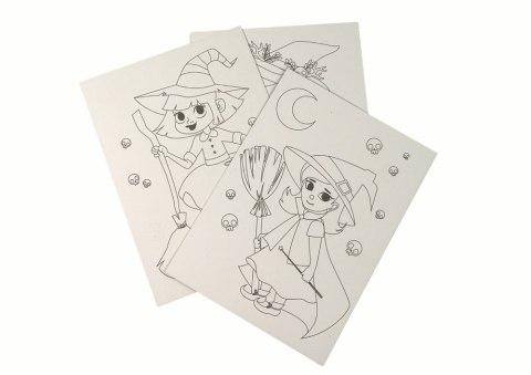 LEAN TOYS Zdrapywanka Kolorowanka Dla Dzieci Magia Czarownica LEAN TOYS Zdrapywanka Kolorowanka Dla Dzieci Magia Czarownica