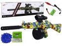 LEAN Toys Karabin Pistolet Dla Dzieci Na Kulki Wodne Kolorowe Grafiti 20 Metrów