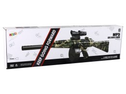 LEAN Toys Karabin Pistolet Dla Dzieci Na Kulki Wodne Kolorowe Grafiti 20 Metrów