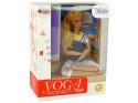 LEAN Toys Lalka Dla Dzieci Mata Joga Długie Blond Włosy