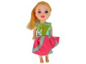 LEAN Toys Lalka Dla Dzieci W Ciąży Długie Włosy Akcesoria