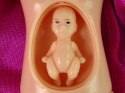 LEAN Toys Lalka Dla Dzieci W Ciąży Długie Włosy Akcesoria