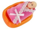 LEAN Toys Lalka Dla Dzieci W Ciąży Długie Włosy Akcesoria