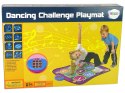LEAN Toys Mata do Tańczenia Grająca Kolorowa Światła Muzyka