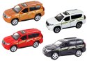 LEAN Toys Metalowe Autko 12 cm Efekty Dźwiękowe Świetlne Różne Kolory