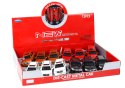 LEAN Toys Metalowe Autko 12 cm Efekty Dźwiękowe Świetlne Różne Kolory