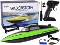 LEAN Toys Motorówka Zdalnie Sterowana R/C 2,4G 20-25km/h Zielona