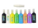 LEAN Toys Naklejki Na Okno Meble Jednorożec DIY 8 Kolorów Brokat