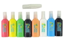 LEAN Toys Naklejki Na Okno Meble Zwierzęta Morskie Żółw DIY 8 Kolorów Brokat
