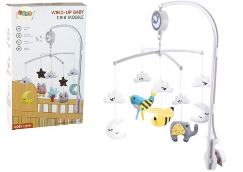 LEAN Toys Nakręcana Karuzela Pozytywka Do Łóżeczka Dzieci LEAN Toys Nakręcana Karuzela Pozytywka Do Łóżeczka Dzieci