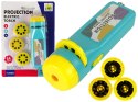LEAN Toys Niebieski Projektor Do Zdjęć 24 Obrazki