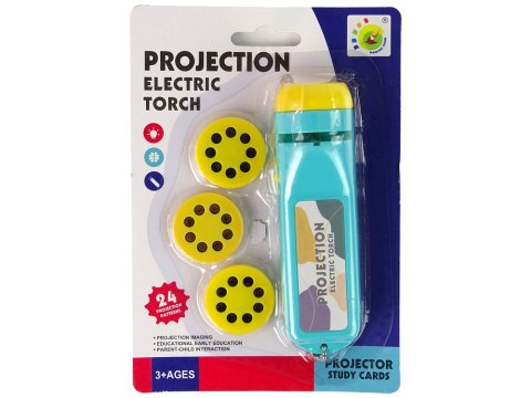 LEAN Toys Niebieski Projektor Do Zdjęć 24 Obrazki LEAN Toys Niebieski Projektor Do Zdjęć 24 Obrazki