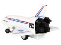 LEAN Toys Odrzutowiec Zdalnie Sterowany Pilot Biały