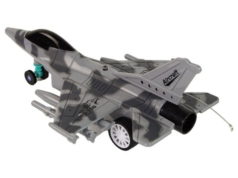 LEAN Toys Odrzutowiec Zdalnie Sterowany Pilot Szary LEAN Toys Odrzutowiec Zdalnie Sterowany Pilot Szary