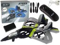 LEAN Toys Odrzutowiec Zdalnie Sterowany R/C Pianka 360 Stopni LED