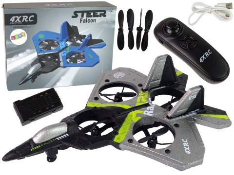 LEAN Toys Odrzutowiec Zdalnie Sterowany R/C Pianka 360 Stopni LED LEAN Toys Odrzutowiec Zdalnie Sterowany R/C Pianka 360 Stopni LED