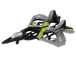 LEAN Toys Odrzutowiec Zdalnie Sterowany R/C Pianka 360 Stopni LED