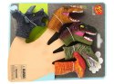 LEAN Toys Pacynki na Palce Dinozaury Kolorowe 5 Sztuk
