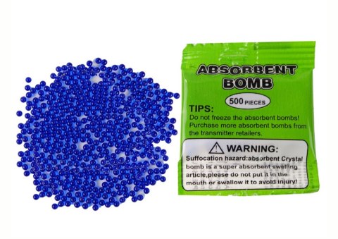 LEAN Toys Pistolet Elektryczny na Kulki Wodne Zestaw Czarny 20 metrów LEAN Toys Pistolet Elektryczny na Kulki Wodne Zestaw Czarny 20 metrów