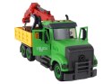 LEAN Toys Pojazd Wywrotka Dźwig do Skręcania Rozkręcania DIY