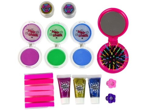 LEAN Toys Torebka Zestaw Piękności Do Zdobienia Włosów LEAN Toys Torebka Zestaw Piękności Do Zdobienia Włosów