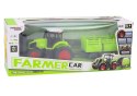 LEAN Toys Traktor Zdalnie Sterowany RC Z Przyczepą 1:16 Zielony