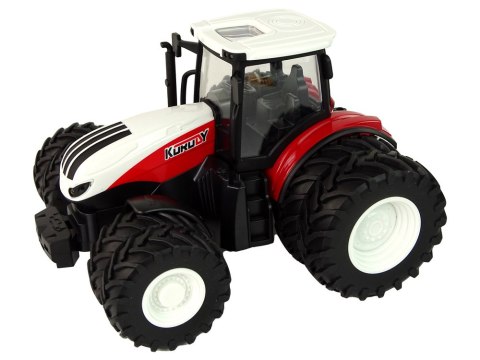 LEAN Toys Traktor Zdalnie Sterowany z Przyczepą 1:24 Czerwony Zielony LEAN Toys Traktor Zdalnie Sterowany z Przyczepą 1:24 Czerwony Zielony
