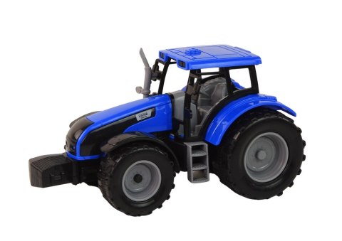 LEAN Toys Traktor z Przyczepą Pojazd Rolniczy Farma Niebieski LEAN Toys Traktor z Przyczepą Pojazd Rolniczy Farma Niebieski