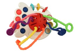LEAN Toys Zabawka Sensoryczna Gryzak Dla Niemowląt Kolorowa Edukacyjna