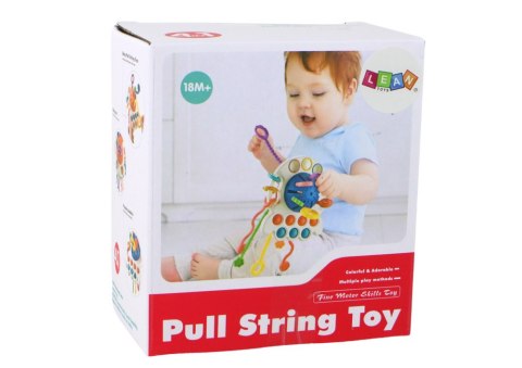 LEAN Toys Zabawka Sensoryczna Gryzak Dla Niemowląt Kolorowa Edukacyjna LEAN Toys Zabawka Sensoryczna Gryzak Dla Niemowląt Kolorowa Edukacyjna